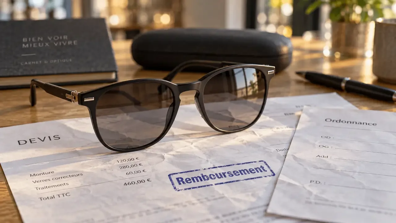 Lunettes de soleil avec correction : ce que l’ordonnance permet, et ce qu’elle ne suffit pas à couvrir