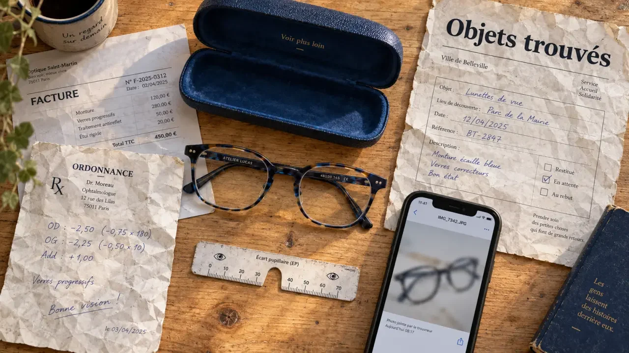 J’ai perdu mes lunettes de vue : 3 réflexes avant de les remplacer